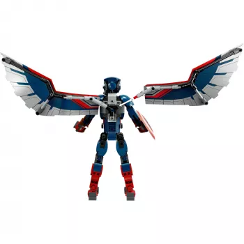 LEGO MARVEL 76296 Jaunā Kapteiņa Amerikas konstrukcijas figūra