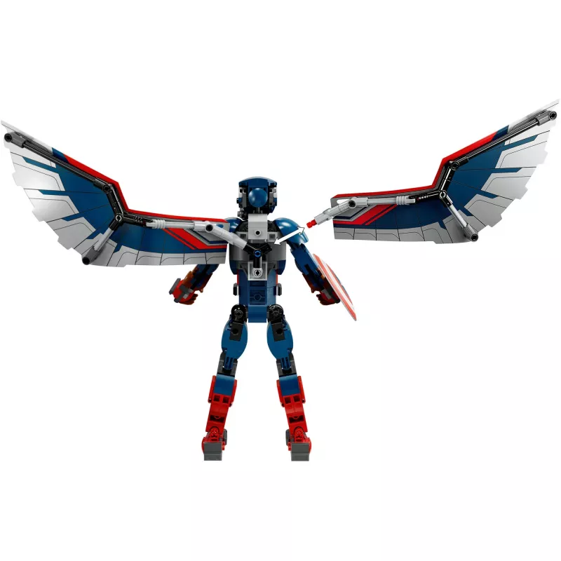 LEGO MARVEL 76296 Jaunā Kapteiņa Amerikas konstrukcijas figūra