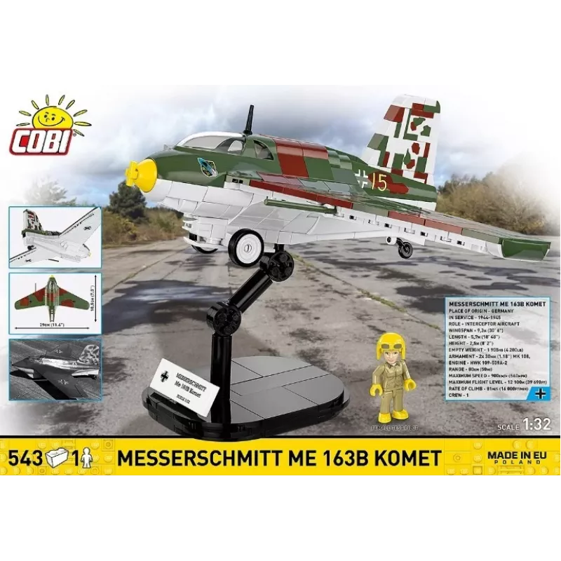 Bloki Messerschmitt Me 163B Comet 543 bloki