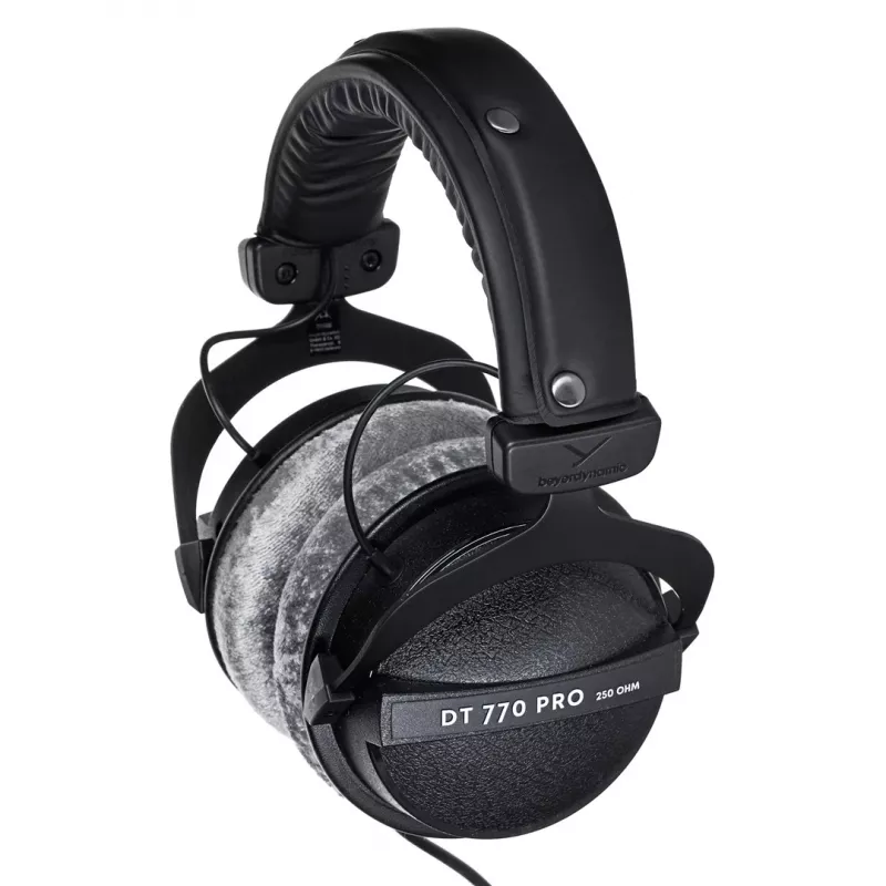 Beyerdynamic DT 770 PRO austiņas, vadu, galvas saite, melnas