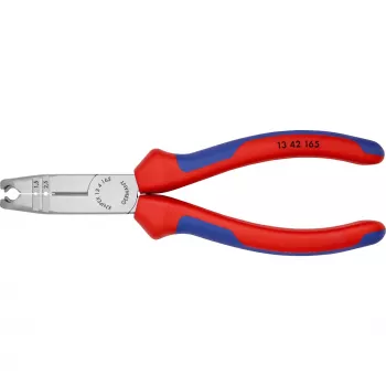 Knaibles Knipex 13 42 165, maksimālais caurules diametrs 1,3 cm, roktura materiāls: plastmasa