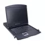 Rack konsole VALUE 26.99.0162 — 17 collas (43,2 cm) 1280x1024 1U, USB tastatūra/pele, melna