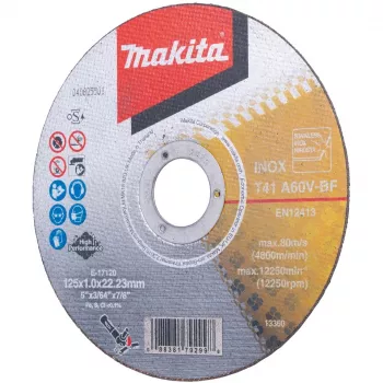 Makita E-17120-12 griešanas disks, taisns, 125 mm, 12 gab. (E-17120-12)