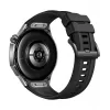 Viedpulkstenis HUAWEI WATCH GT5 Pro 46mm — 1,43 collu AMOLED, GPS, 524 mAh, titāna korpuss, melna siksniņa