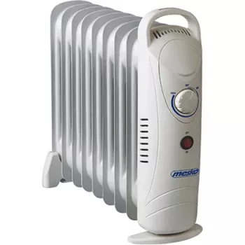 Mesko Home MS7805 Iekštelpu balts 1000 W eļļas elektriskais telpu sildītājs