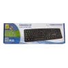 Vadu klaviatūra ESPERANZA EK134 Pilnizmēra 100% USB, melna, 1,45 m kabelis