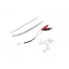 LANBERG tīkla kabeļu testeris NT-0501 — RJ-11/RJ-12/RJ-45 atbalsts, maksimālais garums 250 m, iebūvēta baterija, LED indikatori, melns