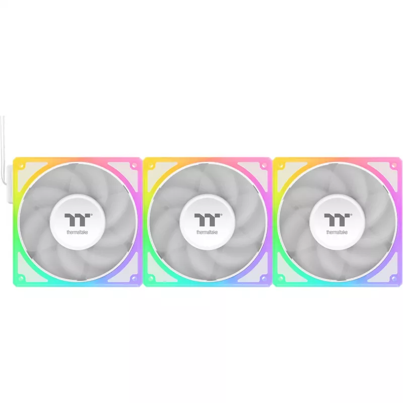 Thermaltake TOUGHFAN EX 120 ARGB Sync balta 3 gab.