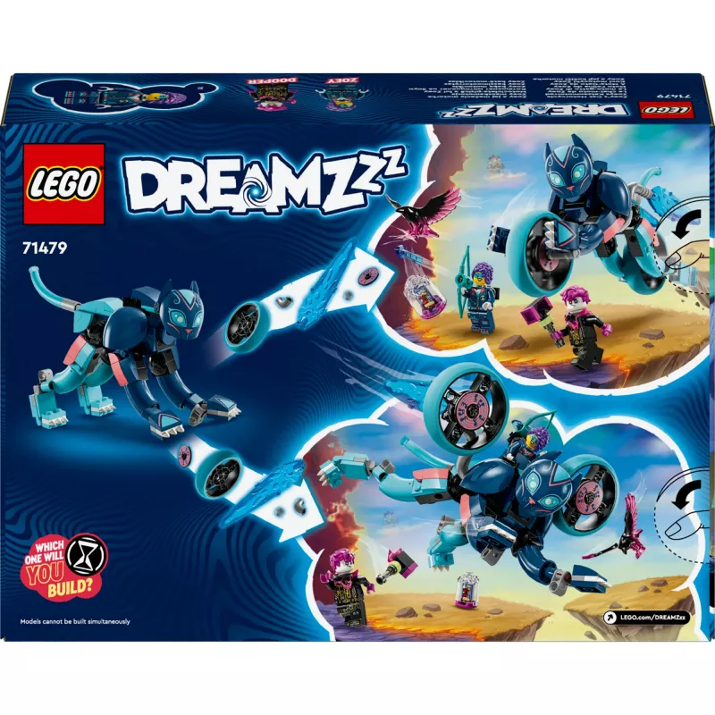 LEGO DREAMZzz Zoey’s Cat Motorcycle Bike Building Toy 71479