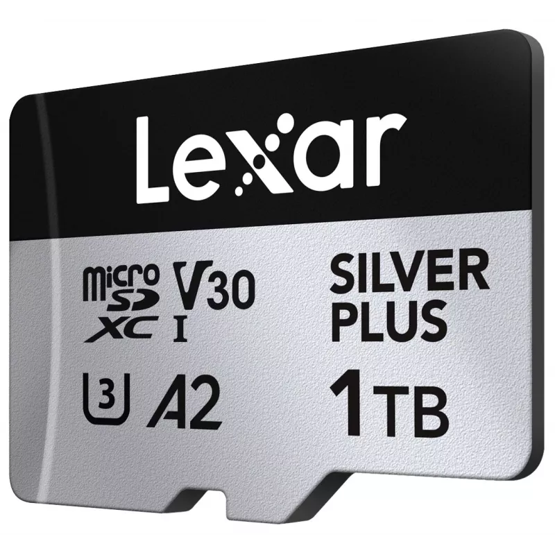 Lexar 1TB UHS-I MicroSDXC SILVER PLUS zibatmiņa