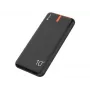 PowerBank EnerGo 10000mAh melns-oranžs
