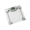Elektroniskie personiskie svari Mesko MS 8137 — ietilpība 150 kg, precizitāte 100 g, balts/caurspīdīgs