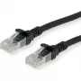 Roline – pieslēguma kabelis – RJ-45 (V) uz RJ-45 (V) – 5 m – SFTP, PiMF – CAT 6 – bez halogēna, formēts, vītais – melns