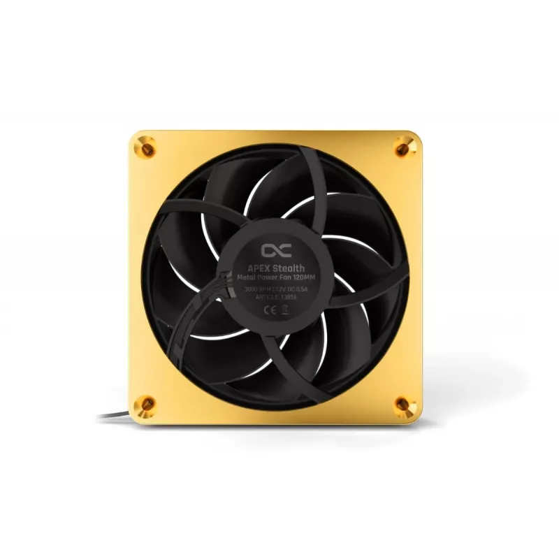 Alphacool LUAC-054 120mm korpusa ventilators - Zelts