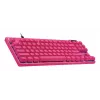 Spēļu tastatūra Logitech G 920-013249 USB AZERTY franču rozā bez ciparu bloka