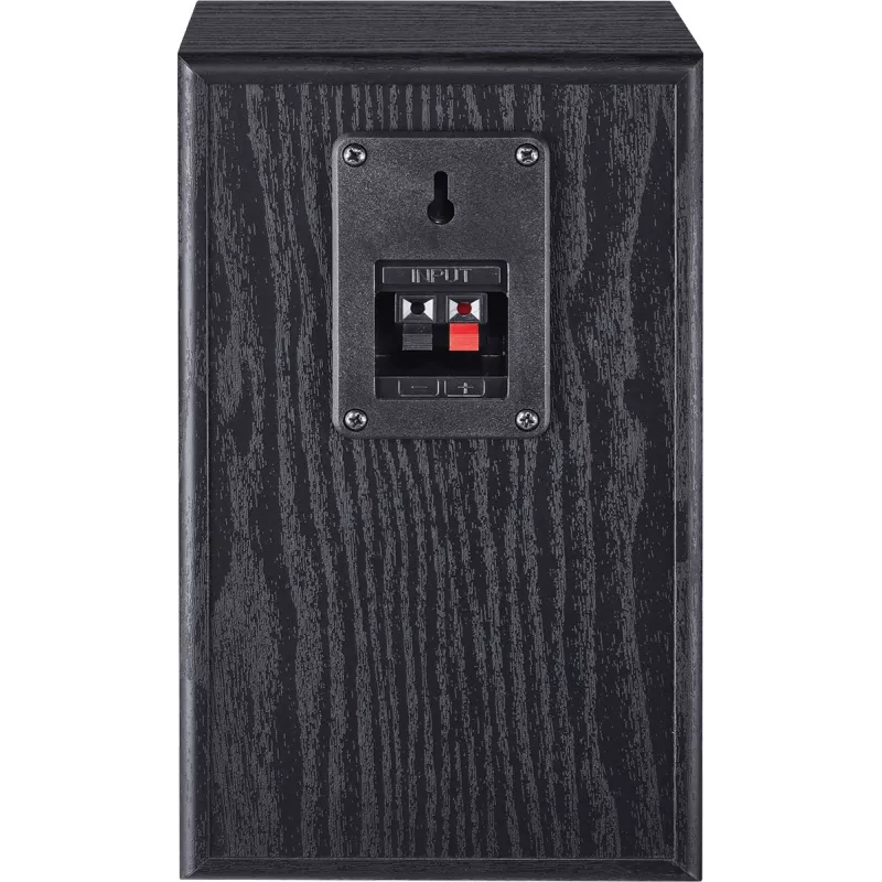 Plauktā novietojams skaļrunis Magnat Monitor S10 D melns, 2‑ceļu, 100 W (RMS 60 W), 42–32000 Hz, 8 Ω, MDF korpuss (pāris)