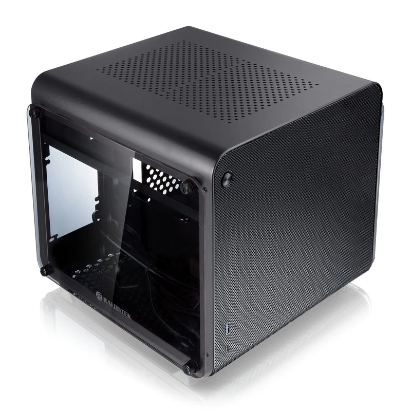Datora korpuss Raijintek METIS EVO TG Mini-ITX korpuss, melns