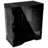 SILENOS PRO melnā versija ar ARGB ventilatoru un rūdītu stiklu