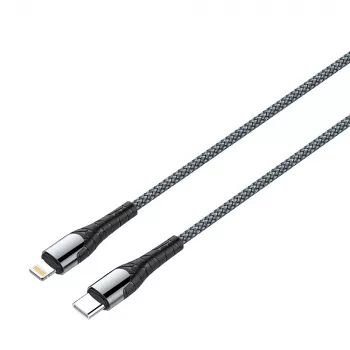 ColorWay kabelis Type-C uz Apple Lightning (PD ātrā uzlāde) 3.0 A (30 W), 1 m | CW-CBPDCL033-GR