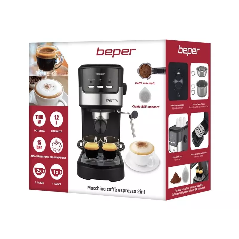 Kafijas automāts Beper 1.25L P101CAF100