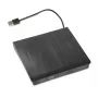 DVD-ROM ārējais optiskais diskdzinis IBOX IED02, USB 3.2 Gen 1, DVD-ROM (8x) / CD-ROM (24x), melns