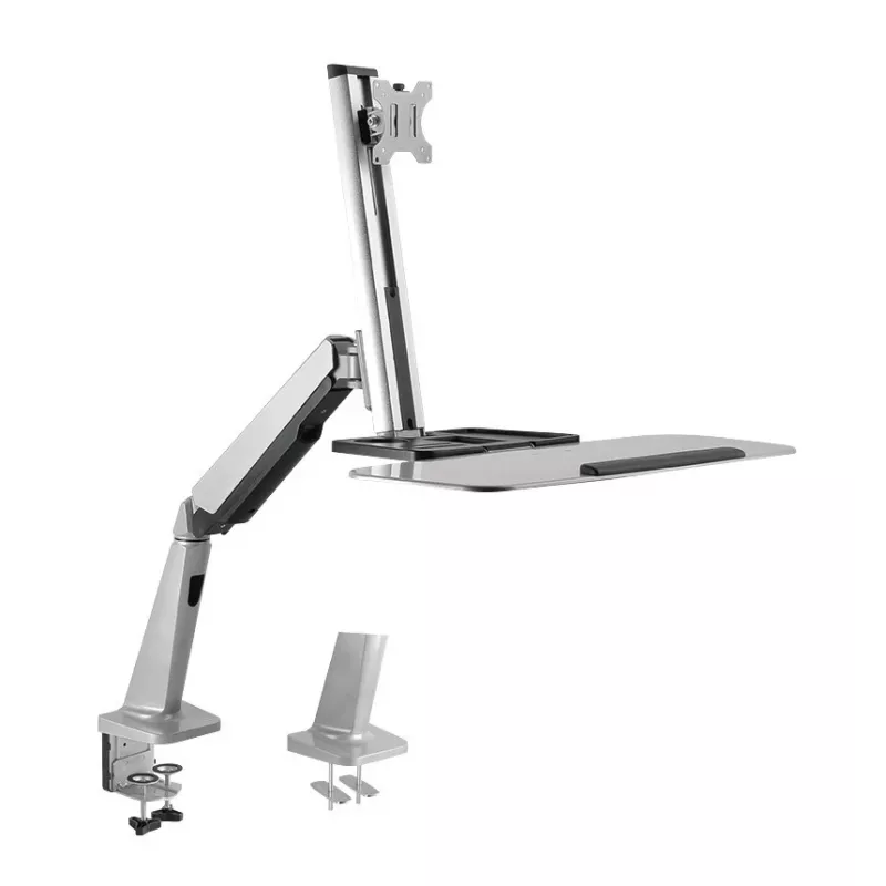 Monitora stiprinājums LogiLink BP0040 81.3 cm (32 collas) Galda Alumīnijs