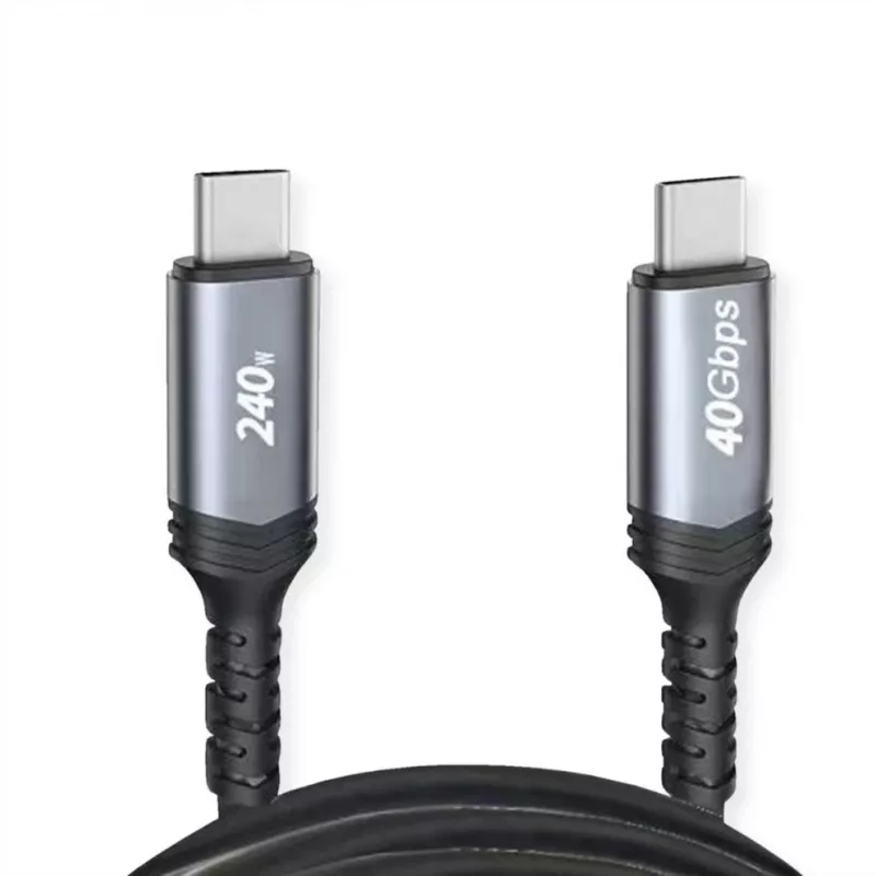 USB kabelis VALUE 11.99.9088 USB4 Gen 3x2 0,5 m USB C Melns