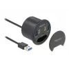 Galddatora iebūvējamais centrs USB DeLOCK 3 portu 62794