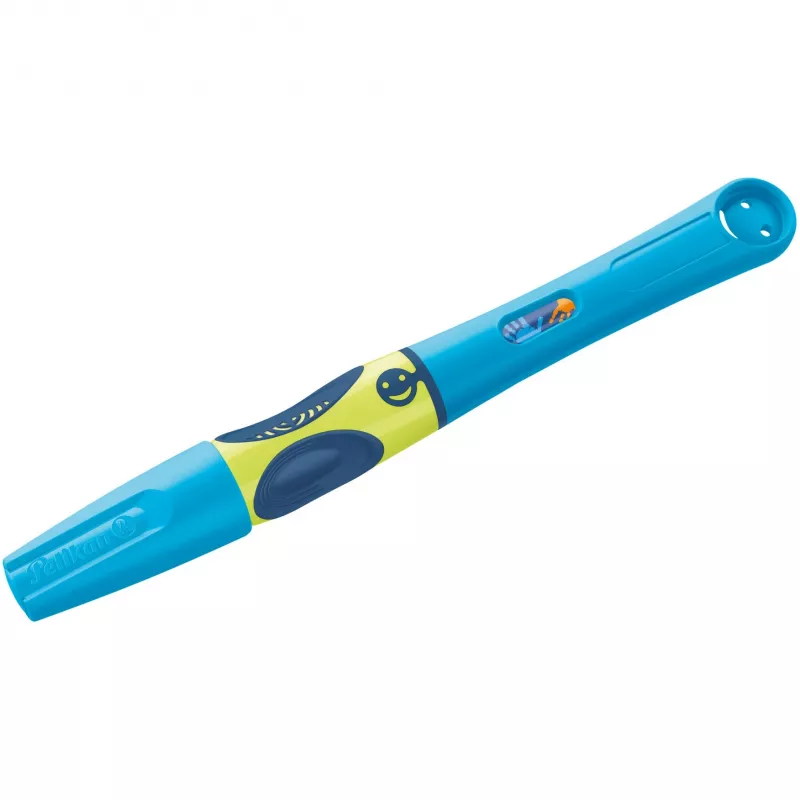 Pelikan griffix® tintes pildspalva labročiem - Neon Fresh zila - Zila - Kārtridžu uzpildes sistēma - Zila - Plastmasa - Nerūsējošais tērauds - Labročiem (820363)