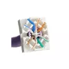 Keystone modulis Alantec MB005-1 plakans nerūsējošā tērauda RJ-45, ligzda, Cat6a, AWG 22/24