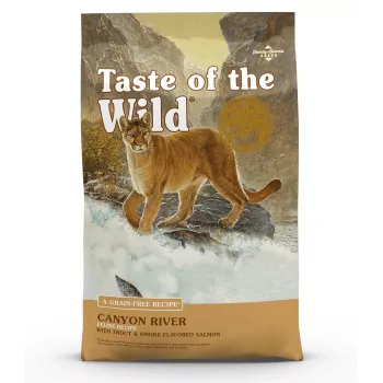 TASTE OF THE WILD Canyon River - sausā kaķu barība - 2kg