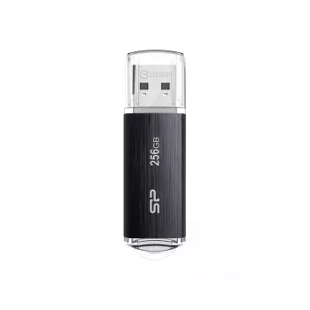 SILICON POWER Blaze B02 Pendrive USB zibatmiņa 256 GB USB Type-A 3.2 Gen 1 (SP256GBUF3B02V1K) Melna