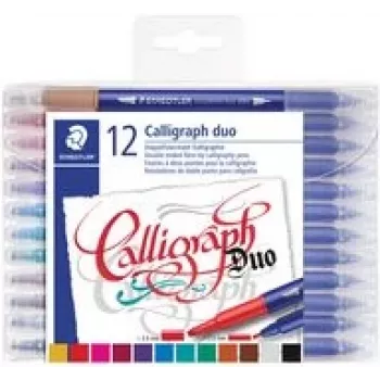 Kaligrāfijas pildspalva Staedtler 3005 Daudzkrāsu 12 gab.