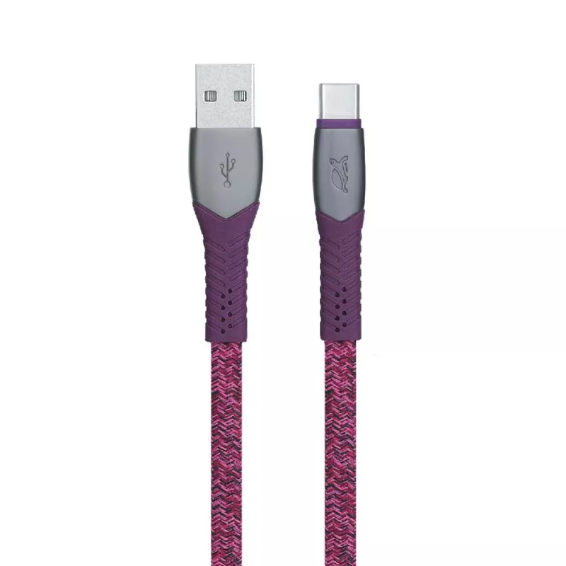 USB-C–USB2 kabelis 1,2 m/sarkans PS6102 RD12 Rivacase