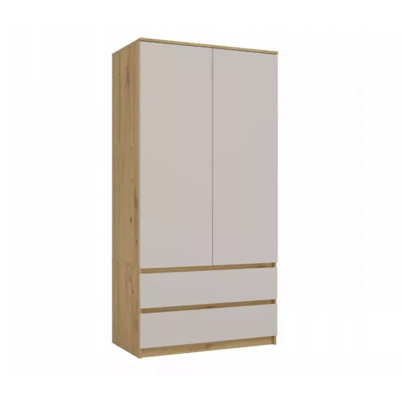 MALWA SS-90 wardrobe artisan ozols/kašmira