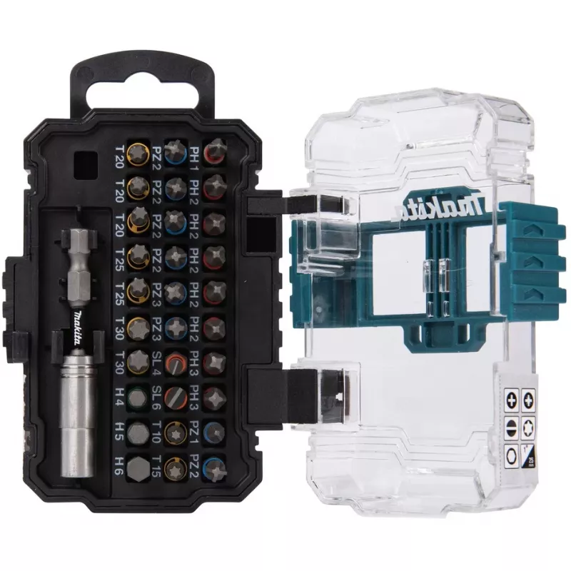 Makita Impact Premier skrūvgrieža uzgaļu komplekts, 31 daļas (E-13552)
