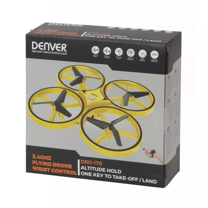 VTOL lidaparāts Denver DRO-170 2,4 GHz drons ar rokas kontrolieri