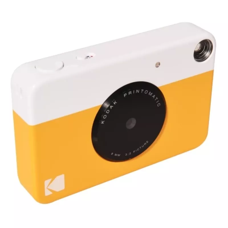 Kodak PRINTOMATIC momentānās drukāšanas kamera, 2x3'', dzeltena