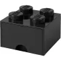 Copenhagen R.C. LEGO Brick Drawer 4 Melns | RC40051733 (RC40051733)