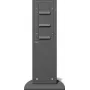 GIRA strāvas kolonna 134128 491 mm 3 x SCHUKO KS antracīta (134128)
