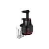 Lēna tipa sulu spiede Tefal Juiceo ZC150 — 150 W, 4,5 cm padeves caurule, 0,8 L sulas un mīkstuma trauki, 80 apgr./min, Melna/Sarkana