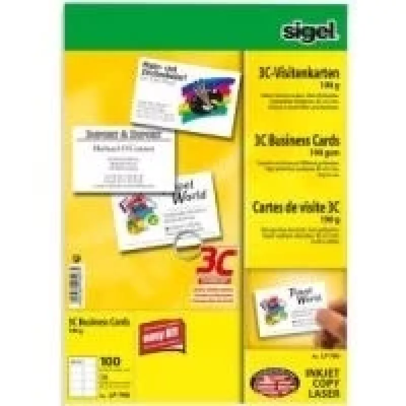 Vizītkartes Sigel LP790