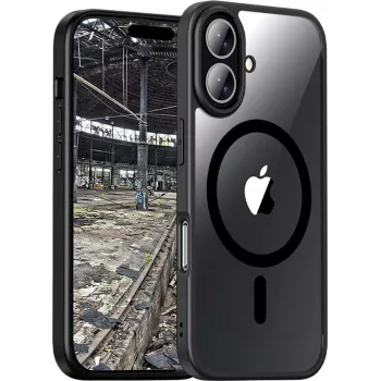 JT Berlin BackCase Pankow Hybrid MagSafe | Apple iPhone 17 | melns/caurspīdīgs | (11159)