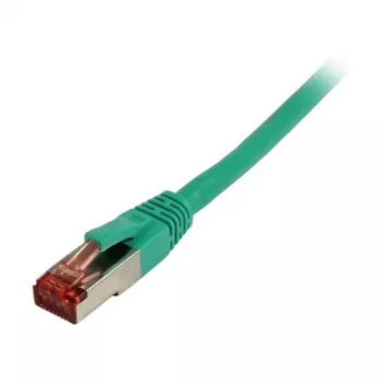 komutācijas kabelis RJ45 - CAT6 250 MHz - 1,0 m zaļš - S-STP(S/FTP) - TPE/LSZH(Superflex) - Synergy 21 -