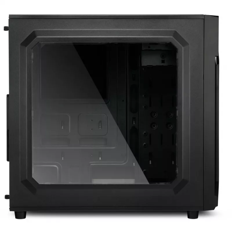 PC korpuss Sharkoon VG6-W RGB Midi Tower melns