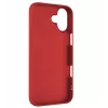 Fixed Story | Aizmugures vāciņš | Apple | iPhone 16 Plus | Gumijots | Sarkans