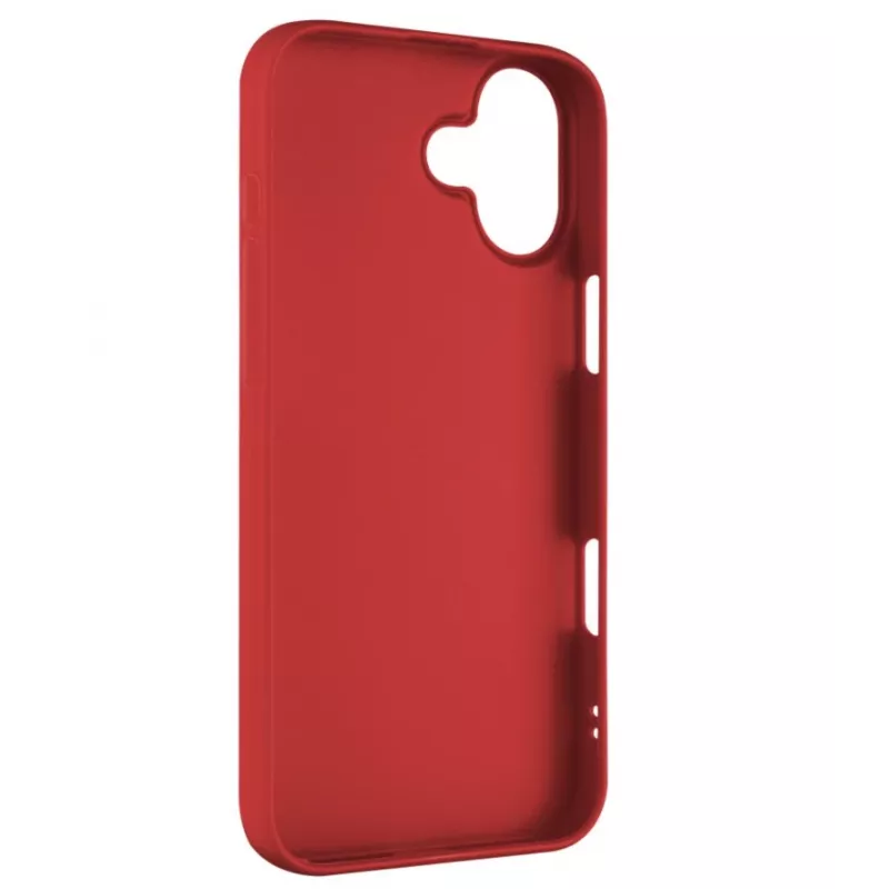 Fixed Story | Aizmugures vāciņš | Apple | iPhone 16 Plus | Gumijots | Sarkans