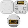 Dūmu detektors ar bateriju Tuya WiFi LED