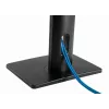 Gembird MS-D1-01 Monitora galda statīvs, regulējams augstums, melns