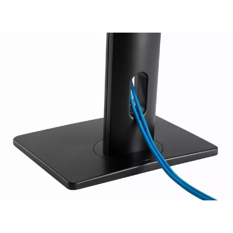 Gembird MS-D1-01 Monitora galda statīvs, regulējams augstums, melns